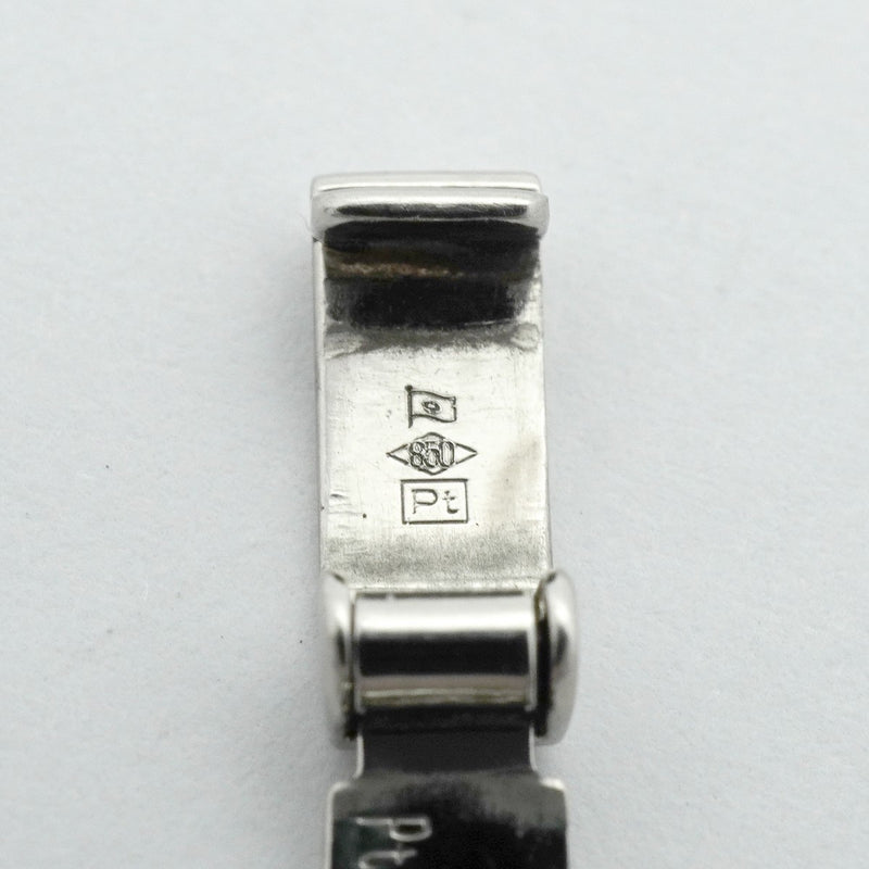 【6khc0069】喜平 ブレスレット Pt850 プラチナ トリプル 12面 18.4cm 11.8g キヘイ【中古】メンズ レディース ユニセックス