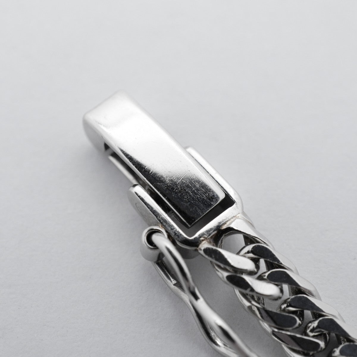 【6khc0078】喜平 ネックレス Pt850 プラチナ 6面 ダブル 60.7cm 30.2g キヘイ【中古】メンズ レディース ユニセックス