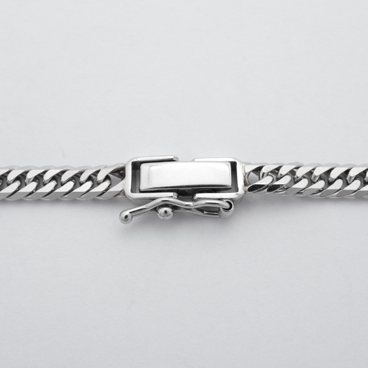 【6khc0078】喜平 ネックレス Pt850 プラチナ 6面 ダブル 60.7cm 30.2g キヘイ【中古】メンズ レディース ユニセックス