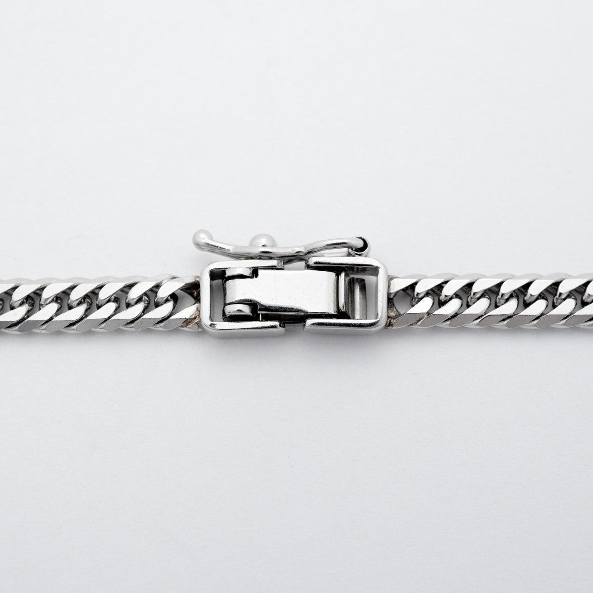 【6khc0078】喜平 ネックレス Pt850 プラチナ 6面 ダブル 60.7cm 30.2g キヘイ【中古】メンズ レディース ユニセックス