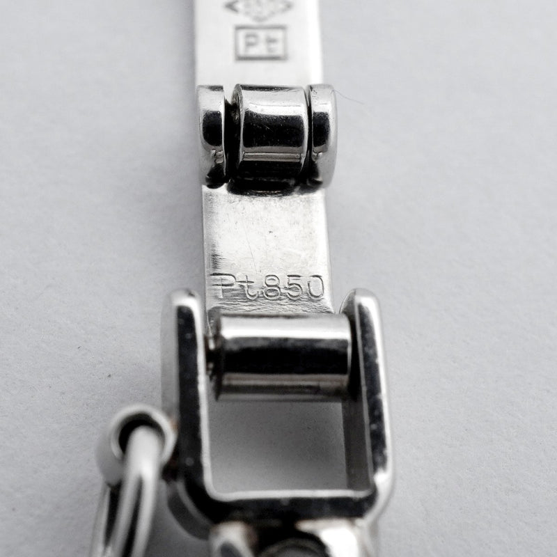 【6khc0078】喜平 ネックレス Pt850 プラチナ 6面 ダブル 60.7cm 30.2g キヘイ【中古】メンズ レディース ユニセックス