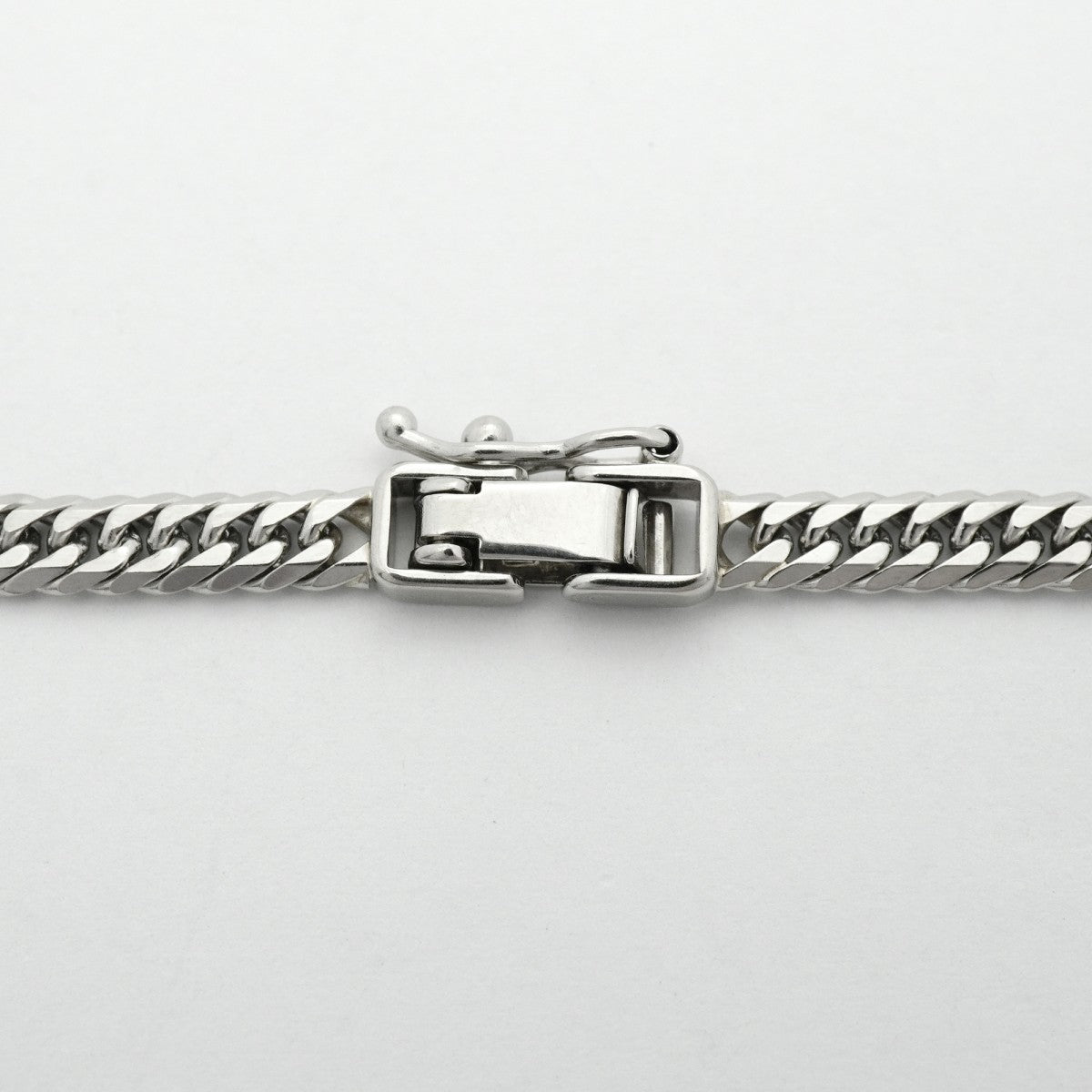 【6khc0082】喜平 ネックレス Pt850 プラチナ 6面 ダブル 60.9cm 30.1g キヘイ【中古】メンズ レディース ユニセックス