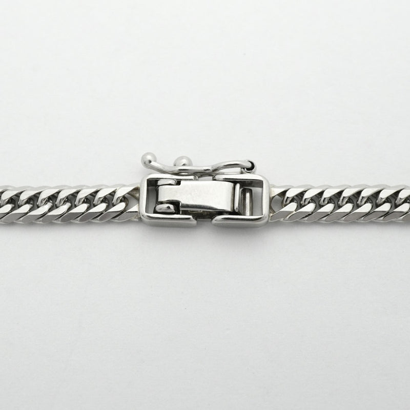 【6khc0082】喜平 ネックレス Pt850 プラチナ 6面 ダブル 60.9cm 30.1g キヘイ【中古】メンズ レディース ユニセックス