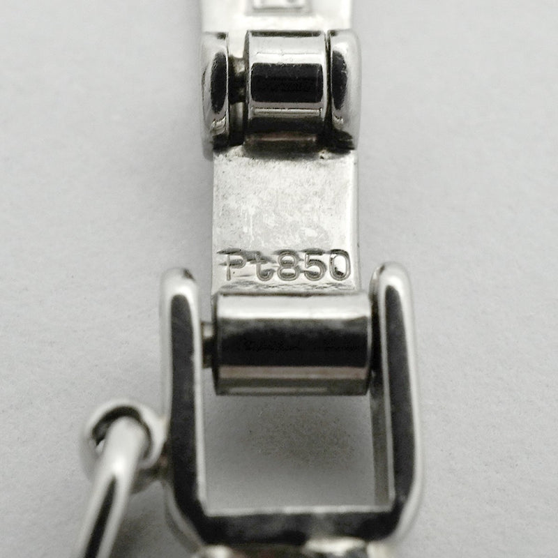 【6khc0082】喜平 ネックレス Pt850 プラチナ 6面 ダブル 60.9cm 30.1g キヘイ【中古】メンズ レディース ユニセックス