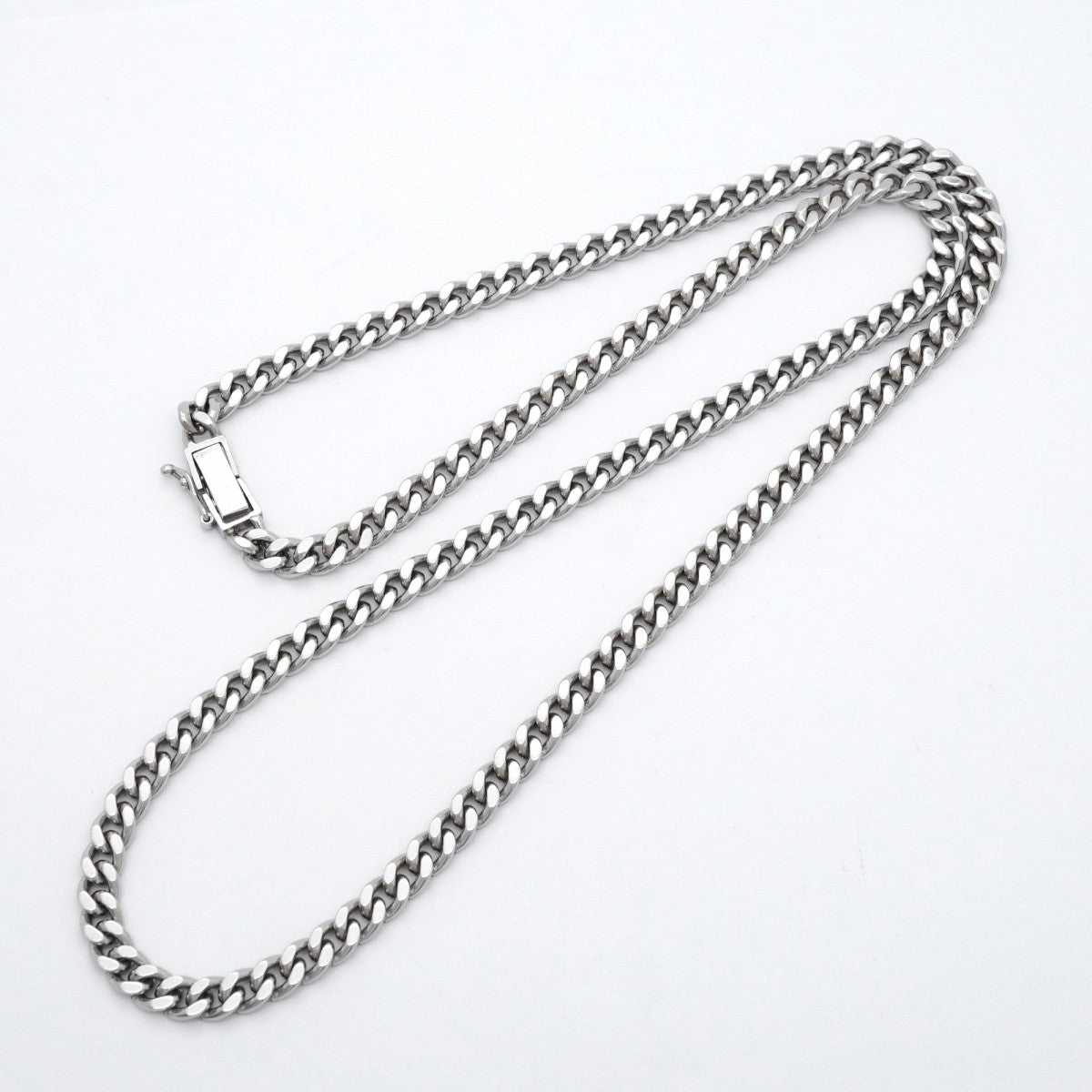 【6khc0083】喜平 ネックレス Pt850 プラチナ 2面 シングル 50.5cm 50.9g キヘイ【中古】メンズ レディース ユニセックス
