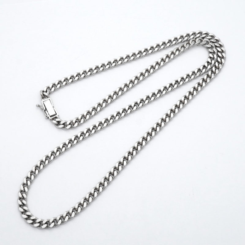 【6khc0083】喜平 ネックレス Pt850 プラチナ 2面 シングル 50.5cm 50.9g キヘイ【中古】メンズ レディース ユニセックス