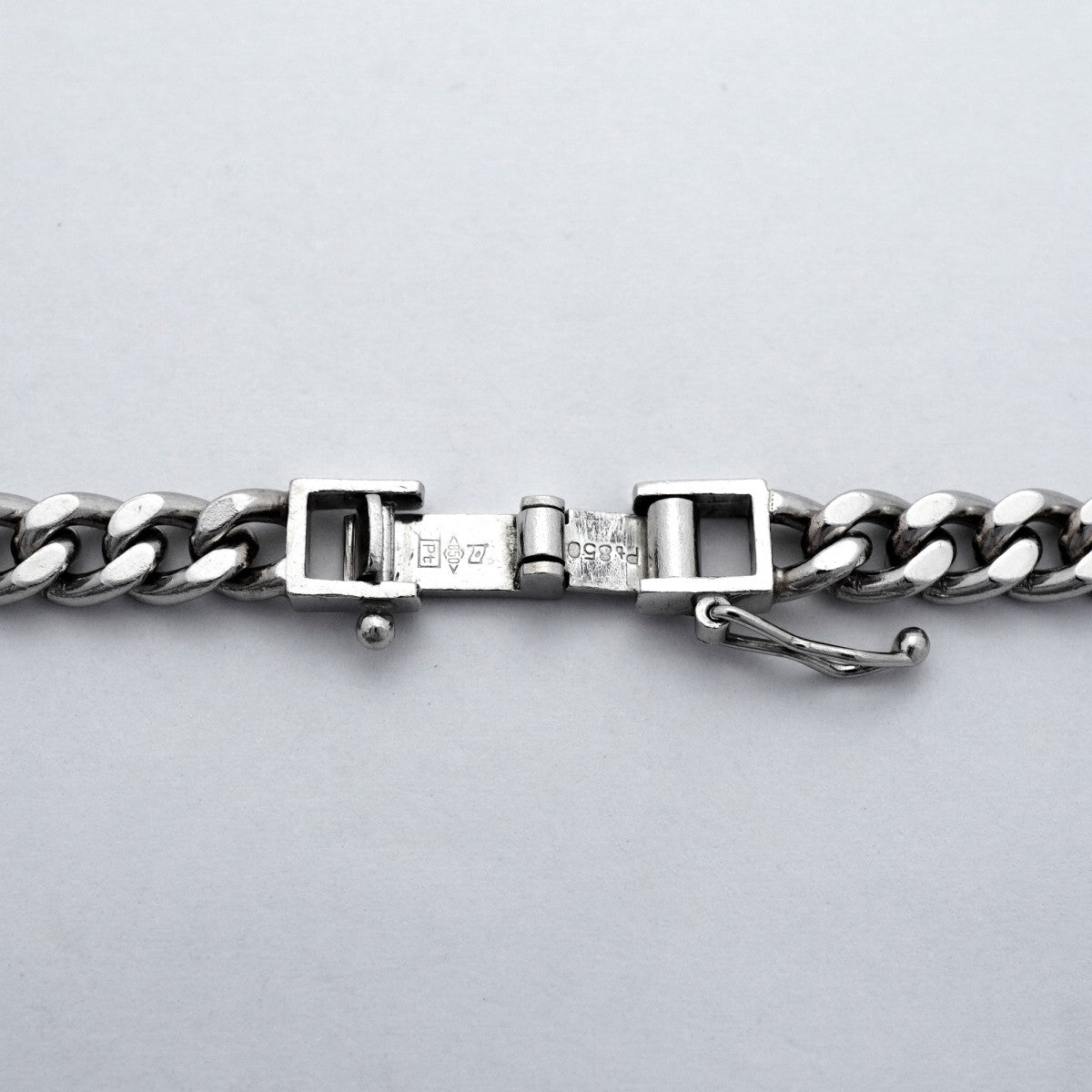 【6khc0083】喜平 ネックレス Pt850 プラチナ 2面 シングル 50.5cm 50.9g キヘイ【中古】メンズ レディース ユニセックス