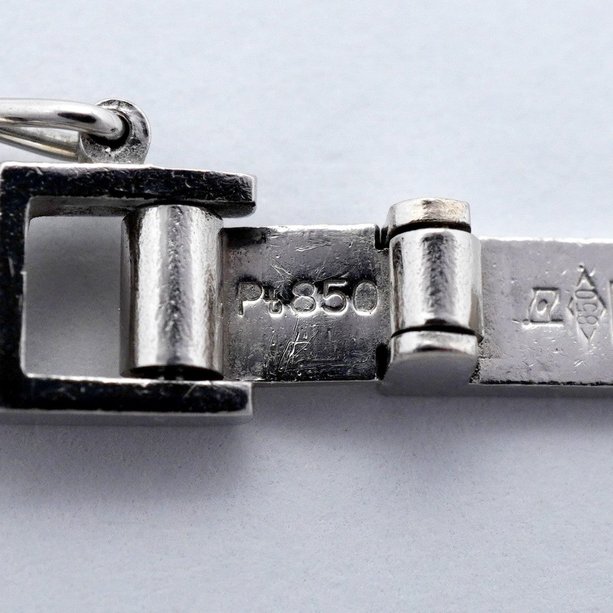 【6khc0083】喜平 ネックレス Pt850 プラチナ 2面 シングル 50.5cm 50.9g キヘイ【中古】メンズ レディース ユニセックス