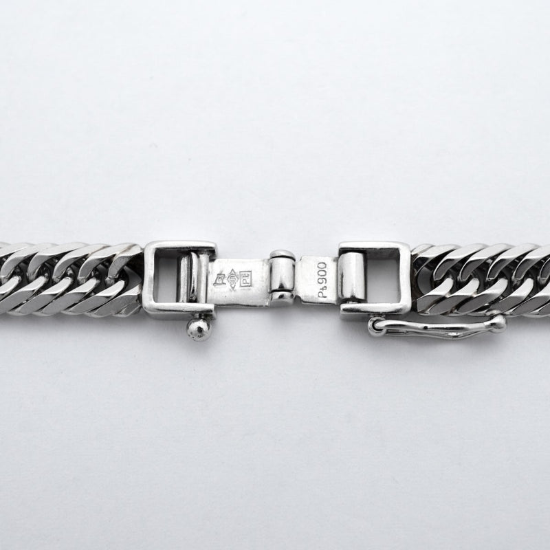 【6khc0086】喜平 ネックレス Pt900 プラチナ 8面 トリプル 50.4cm 50.7g キヘイ【中古】メンズ レディース ユニセックス