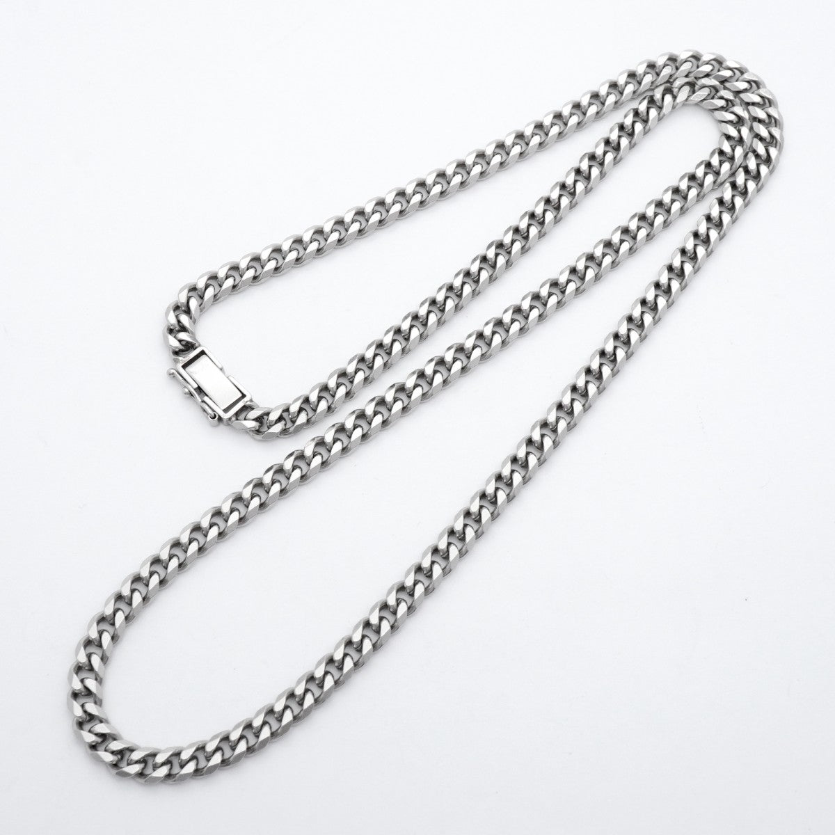 【6khc0087】喜平 ネックレス Pt850 プラチナ 8面 シングル 53.6cm 60g キヘイ【中古】メンズ レディース ユニセックス