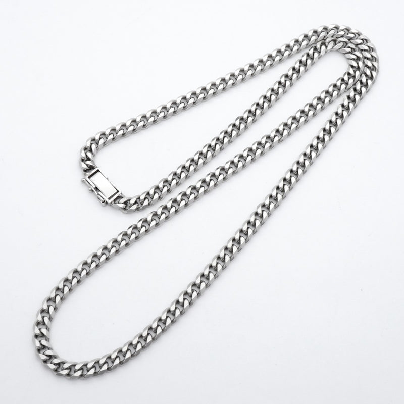 【6khc0087】喜平 ネックレス Pt850 プラチナ 8面 シングル 53.6cm 60g キヘイ【中古】メンズ レディース ユニセックス