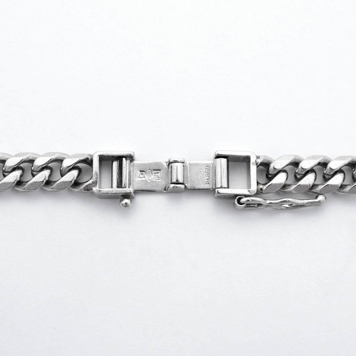 【6khc0087】喜平 ネックレス Pt850 プラチナ 8面 シングル 53.6cm 60g キヘイ【中古】メンズ レディース ユニセックス