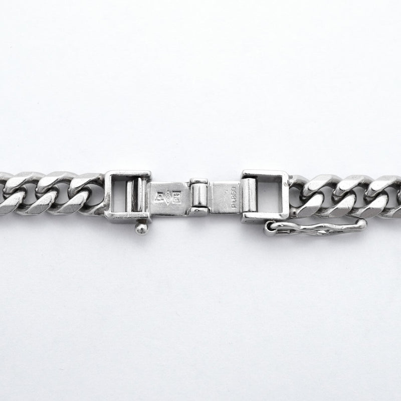 【6khc0087】喜平 ネックレス Pt850 プラチナ 8面 シングル 53.6cm 60g キヘイ【中古】メンズ レディース ユニセックス