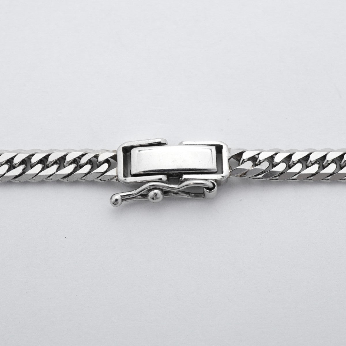 【6khc0090】喜平 ネックレス Pt850 プラチナ 6面 ダブル 60.3cm 30.2g キヘイ【中古】メンズ レディース ユニセックス