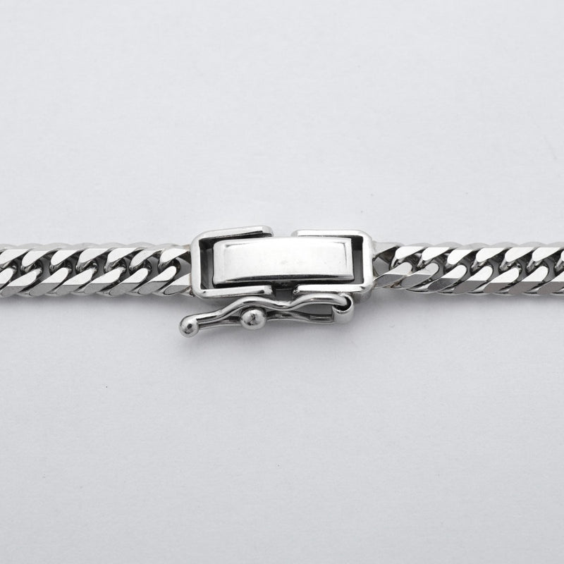【6khc0090】喜平 ネックレス Pt850 プラチナ 6面 ダブル 60.3cm 30.2g キヘイ【中古】メンズ レディース ユニセックス