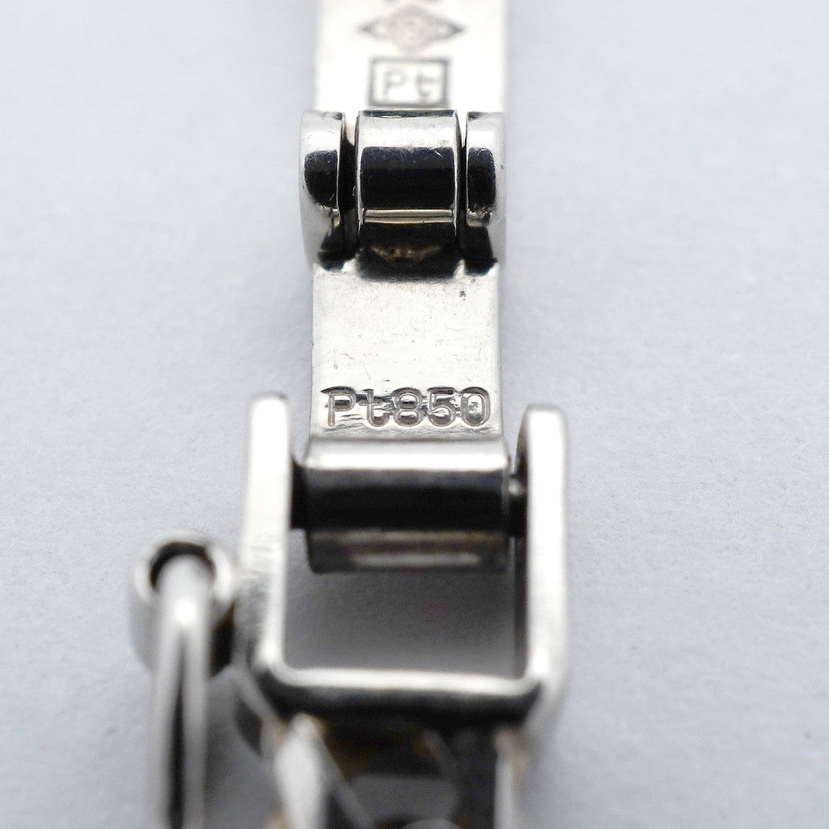 【6khc0090】喜平 ネックレス Pt850 プラチナ 6面 ダブル 60.3cm 30.2g キヘイ【中古】メンズ レディース ユニセックス