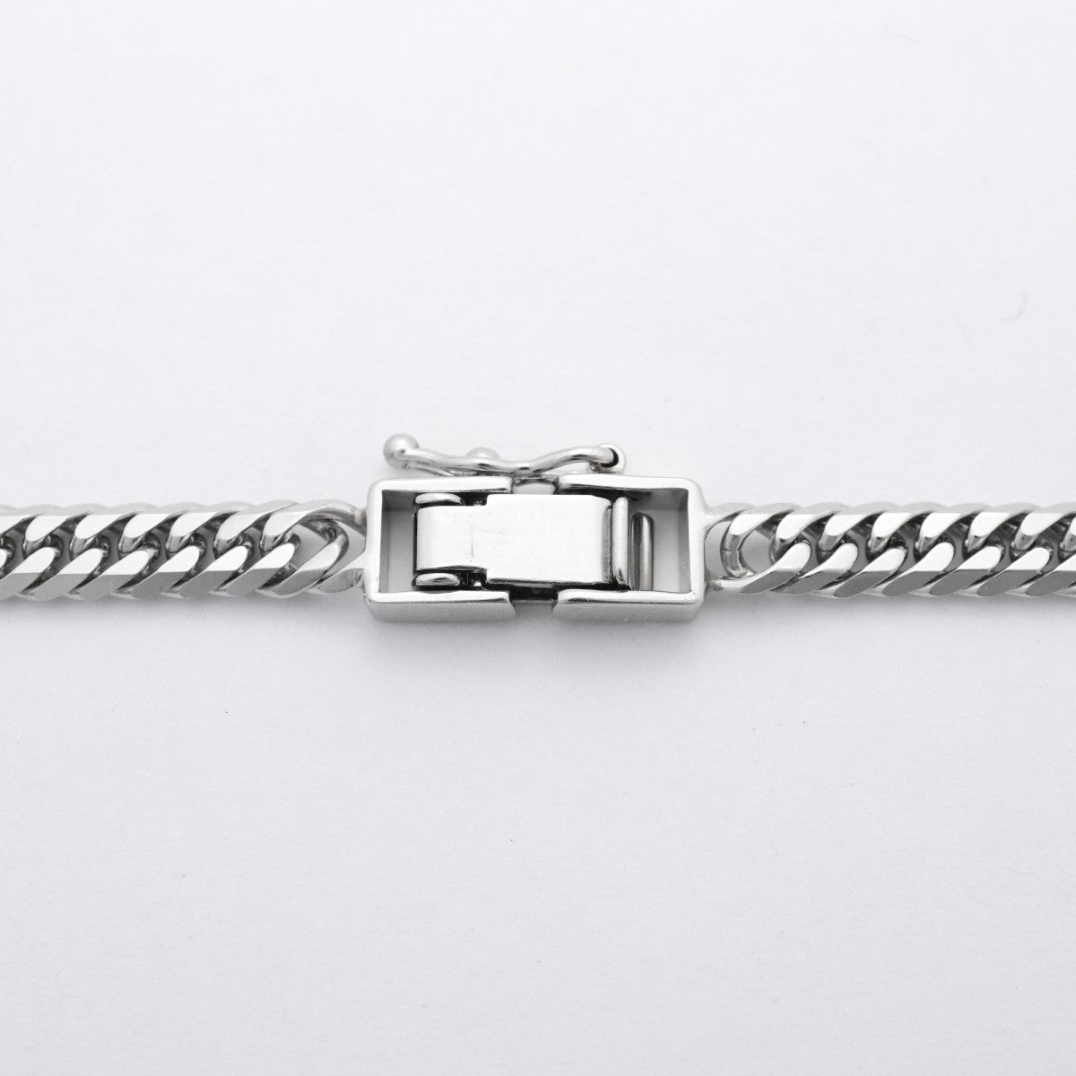 【6khc0091】喜平 ネックレス Pt850 プラチナ 6面 ダブル 50.9cm 30.4g キヘイ【中古】メンズ レディース ユニセックス