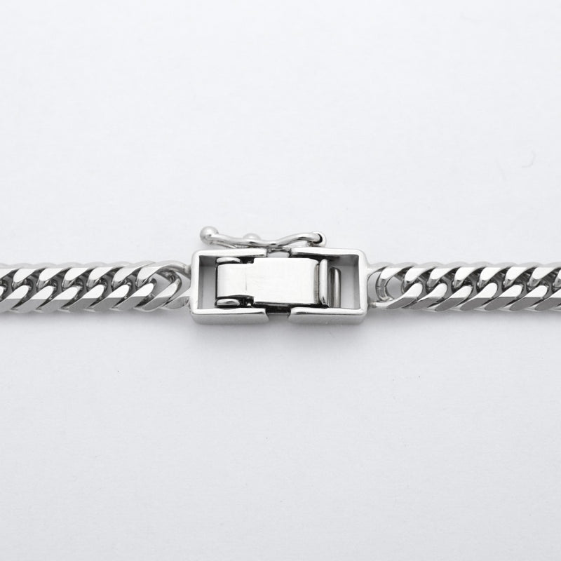 【6khc0091】喜平 ネックレス Pt850 プラチナ 6面 ダブル 50.9cm 30.4g キヘイ【中古】メンズ レディース ユニセックス