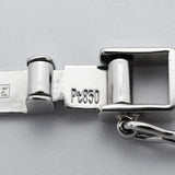 【6khc0091】喜平 ネックレス Pt850 プラチナ 6面 ダブル 50.9cm 30.4g キヘイ【中古】メンズ レディース ユニセックス