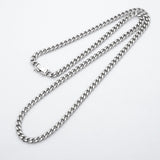 【6khd0002】喜平 ネックレス Pt850 プラチナ 6面 シングル 52.4cm 50.2g キヘイ【中古】メンズ レディース ユニセックス