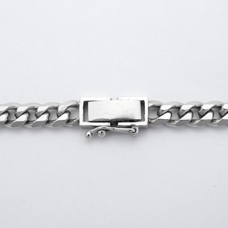 【6khd0002】喜平 ネックレス Pt850 プラチナ 6面 シングル 52.4cm 50.2g キヘイ【中古】メンズ レディース ユニセックス