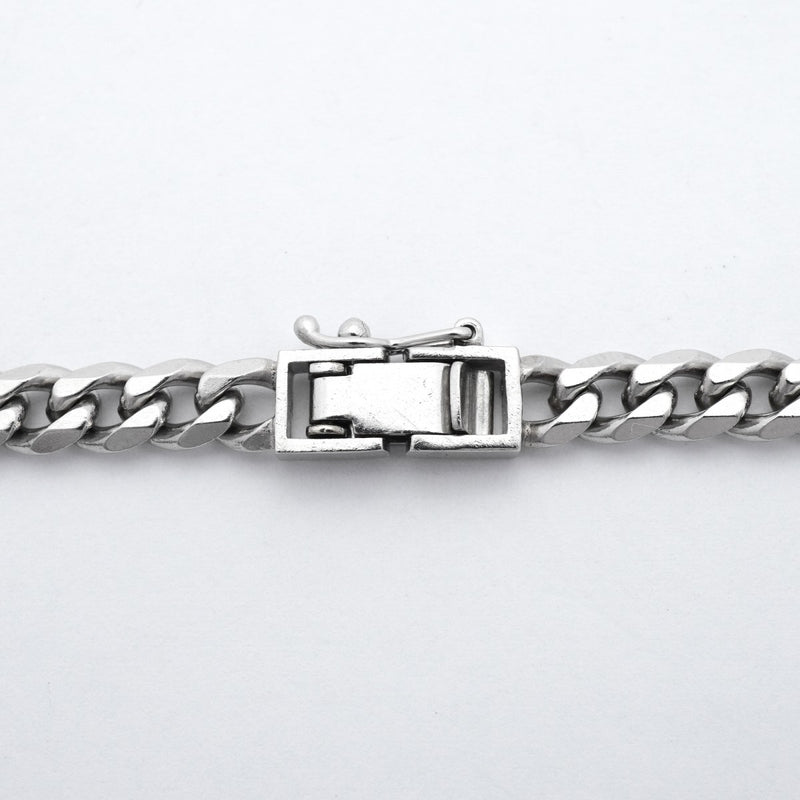 【6khd0002】喜平 ネックレス Pt850 プラチナ 6面 シングル 52.4cm 50.2g キヘイ【中古】メンズ レディース ユニセックス