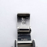 【6khd0004】喜平 ブレスレット Pt850 プラチナ 8面 シングル 20.6cm 50.4g キヘイ【中古】メンズ レディース ユニセックス