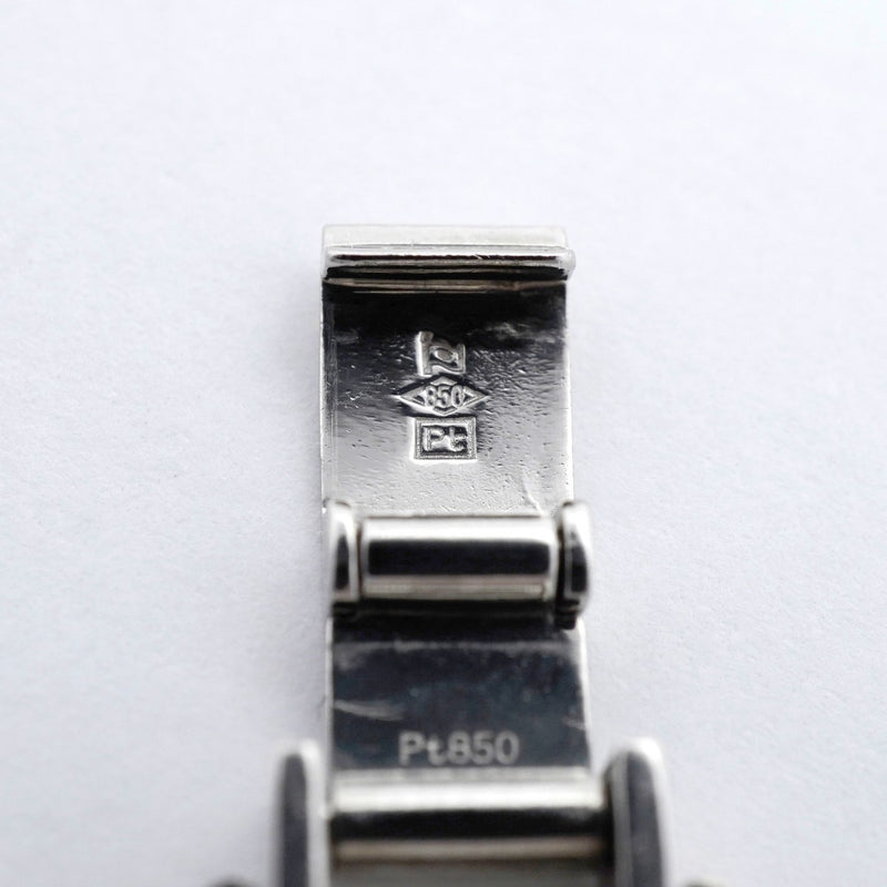 【6khd0004】喜平 ブレスレット Pt850 プラチナ 8面 シングル 20.6cm 50.4g キヘイ【中古】メンズ レディース ユニセックス