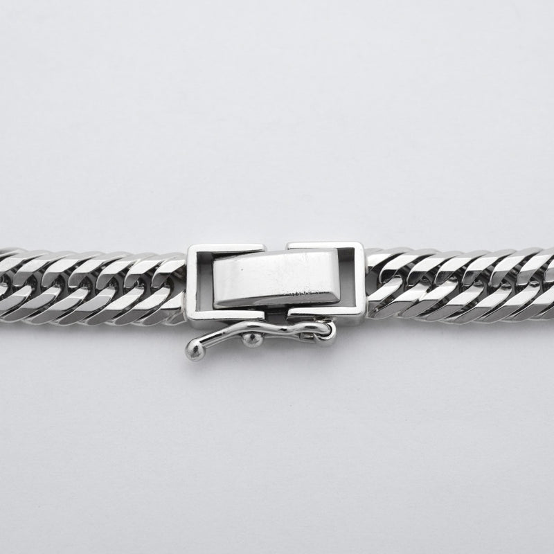 【6khd0006】喜平 ブレスレット Pt850 プラチナ トリプル 12面 20.6cm 21.3g キヘイ【中古】メンズ レディース ユニセックス