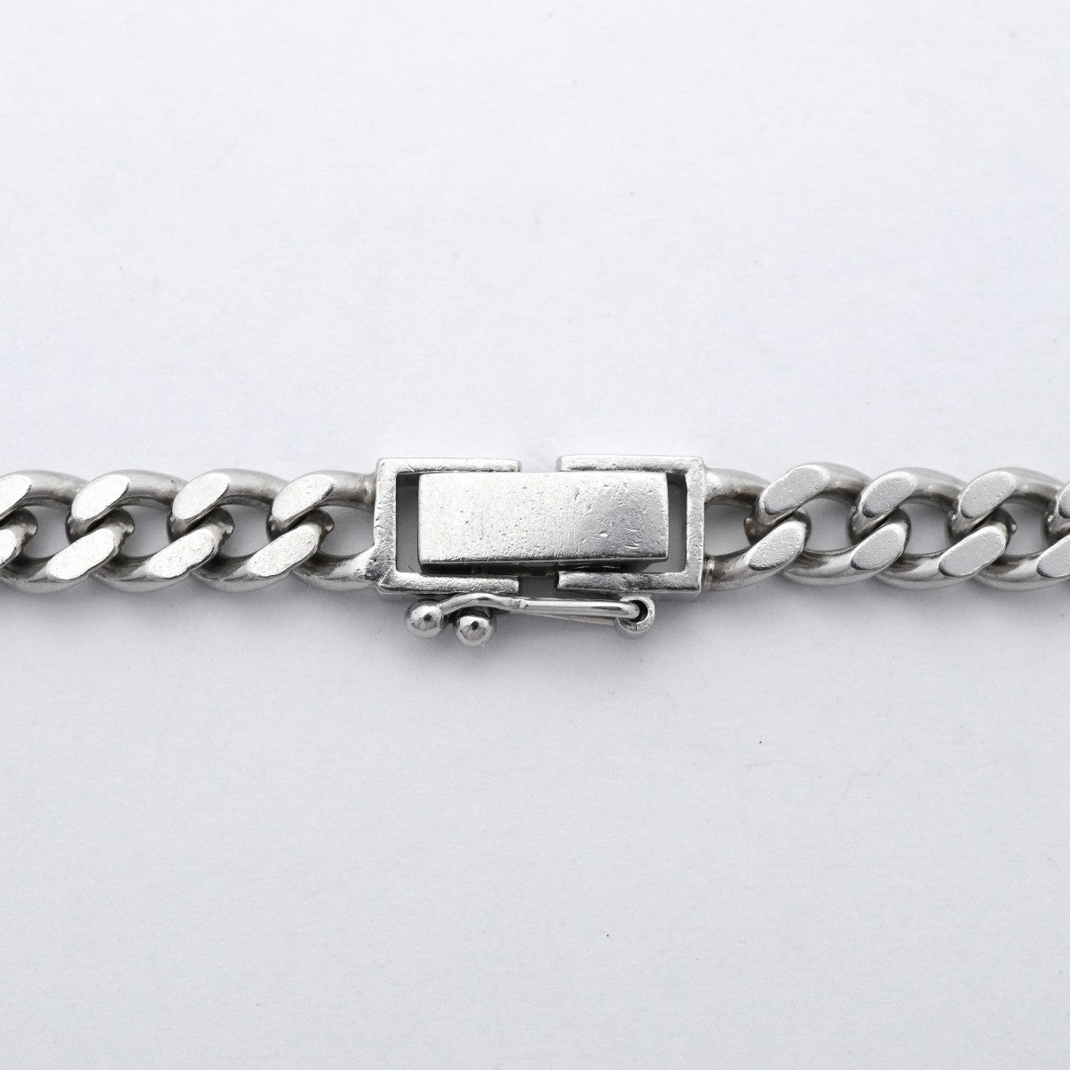 【6khd0009】喜平 ネックレス Pt850 プラチナ 2面 シングル 53.7cm 49.8g キヘイ【中古】メンズ レディース ユニセックス