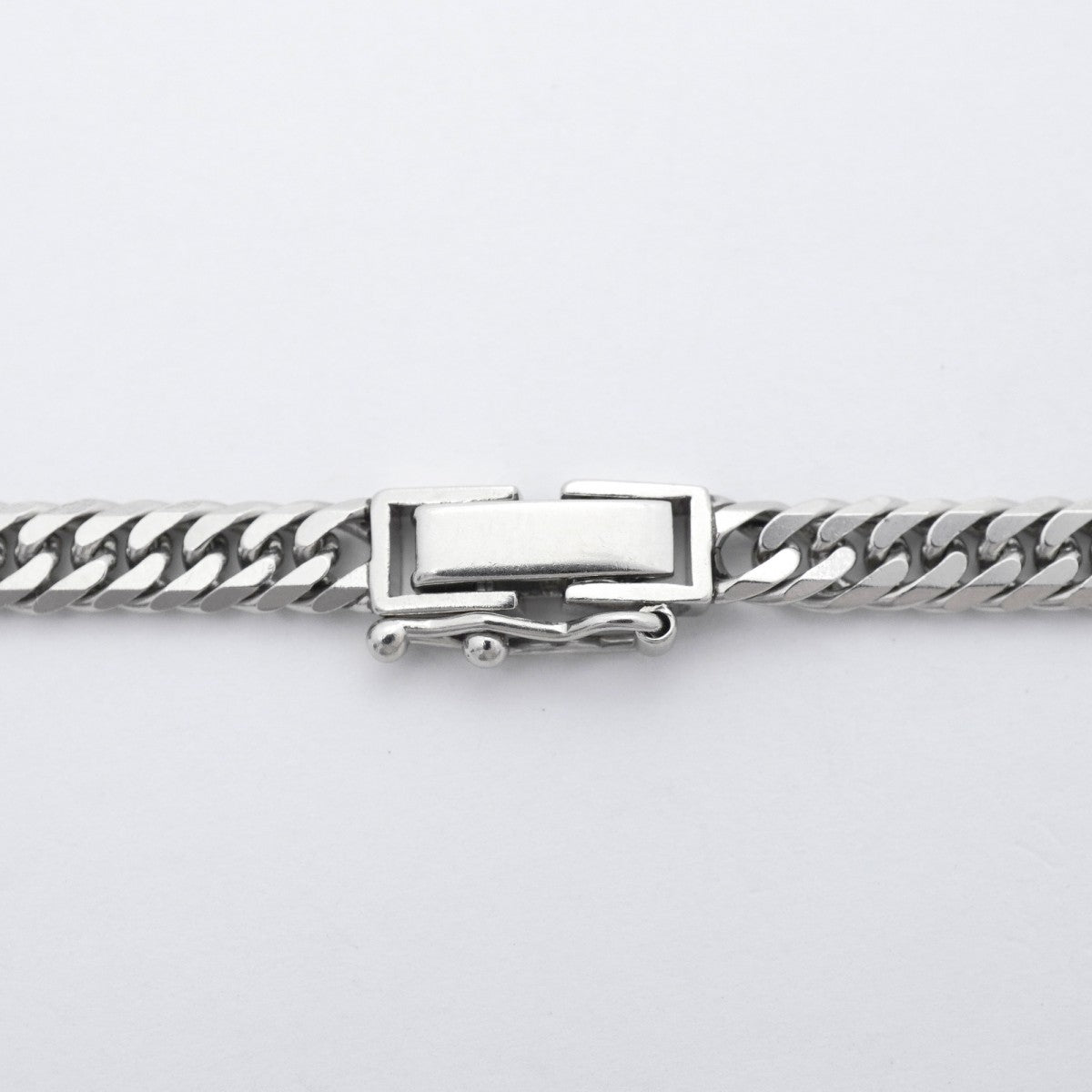 【6khd0010】喜平 ネックレス Pt850 プラチナ 6面 ダブル 50.3cm 30.5g キヘイ【中古】メンズ レディース ユニセックス