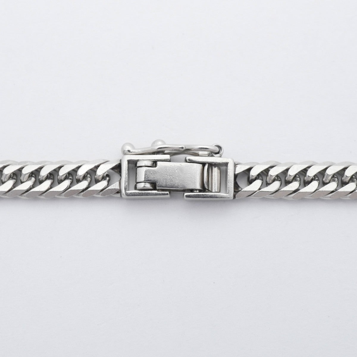 【6khd0010】喜平 ネックレス Pt850 プラチナ 6面 ダブル 50.3cm 30.5g キヘイ【中古】メンズ レディース ユニセックス