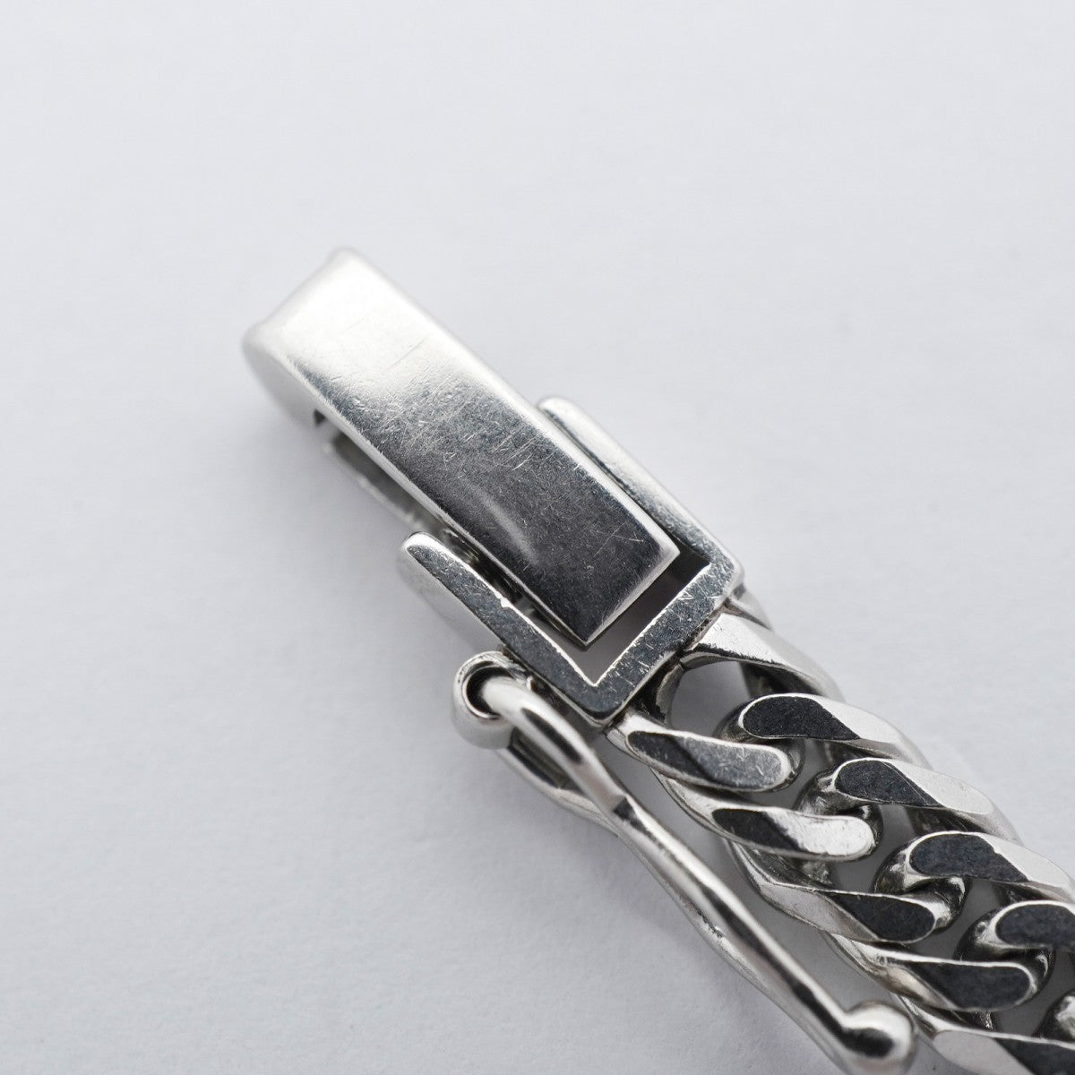 【6khd0010】喜平 ネックレス Pt850 プラチナ 6面 ダブル 50.3cm 30.5g キヘイ【中古】メンズ レディース ユニセックス