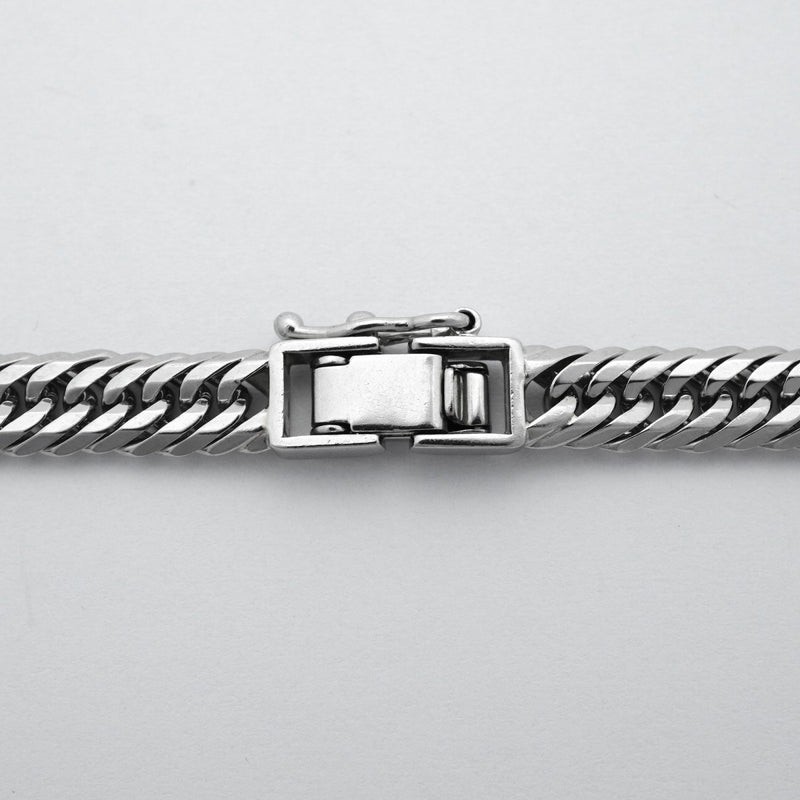 【6khd0011】喜平 ネックレス Pt850 プラチナ トリプル 12面 51cm 50.4g キヘイ【中古】メンズ レディース ユニセックス