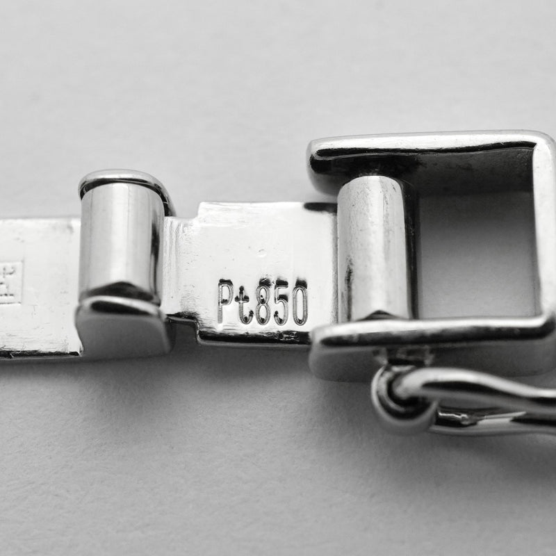 【6khd0012】喜平 ネックレス Pt850 プラチナ トリプル 12面 50.9cm 30.3g キヘイ【中古】メンズ レディース ユニセックス