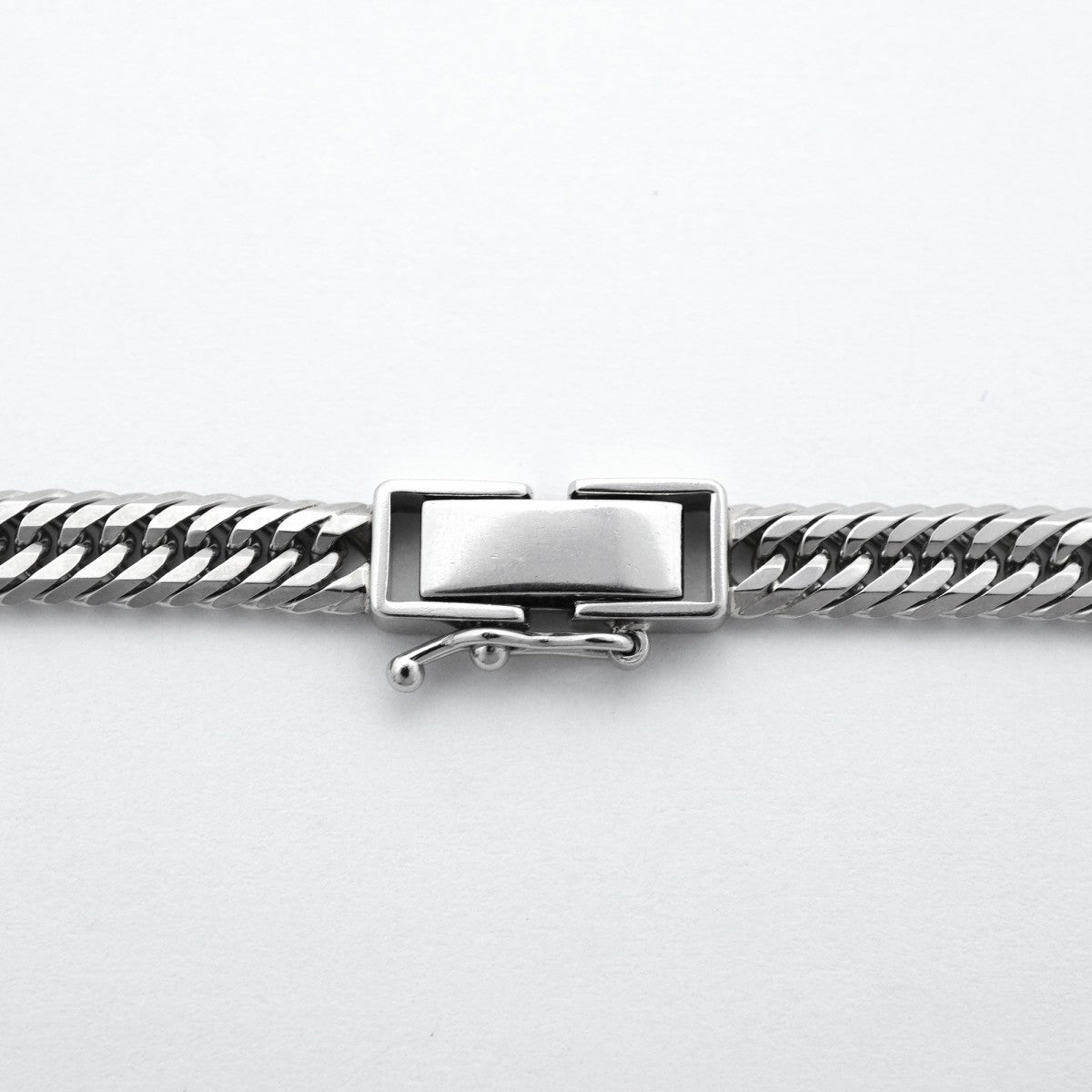 【6khd0013】喜平 ネックレス Pt850 プラチナ トリプル 12面 45.8cm 27g キヘイ【中古】メンズ レディース ユニセックス