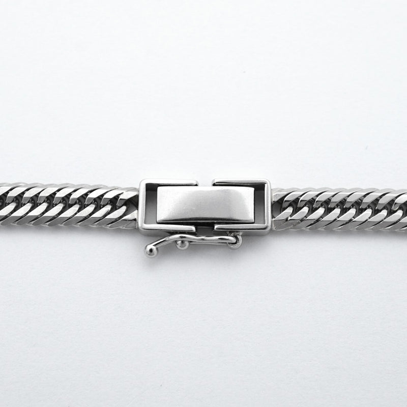 【6khd0013】喜平 ネックレス Pt850 プラチナ トリプル 12面 45.8cm 27g キヘイ【中古】メンズ レディース ユニセックス