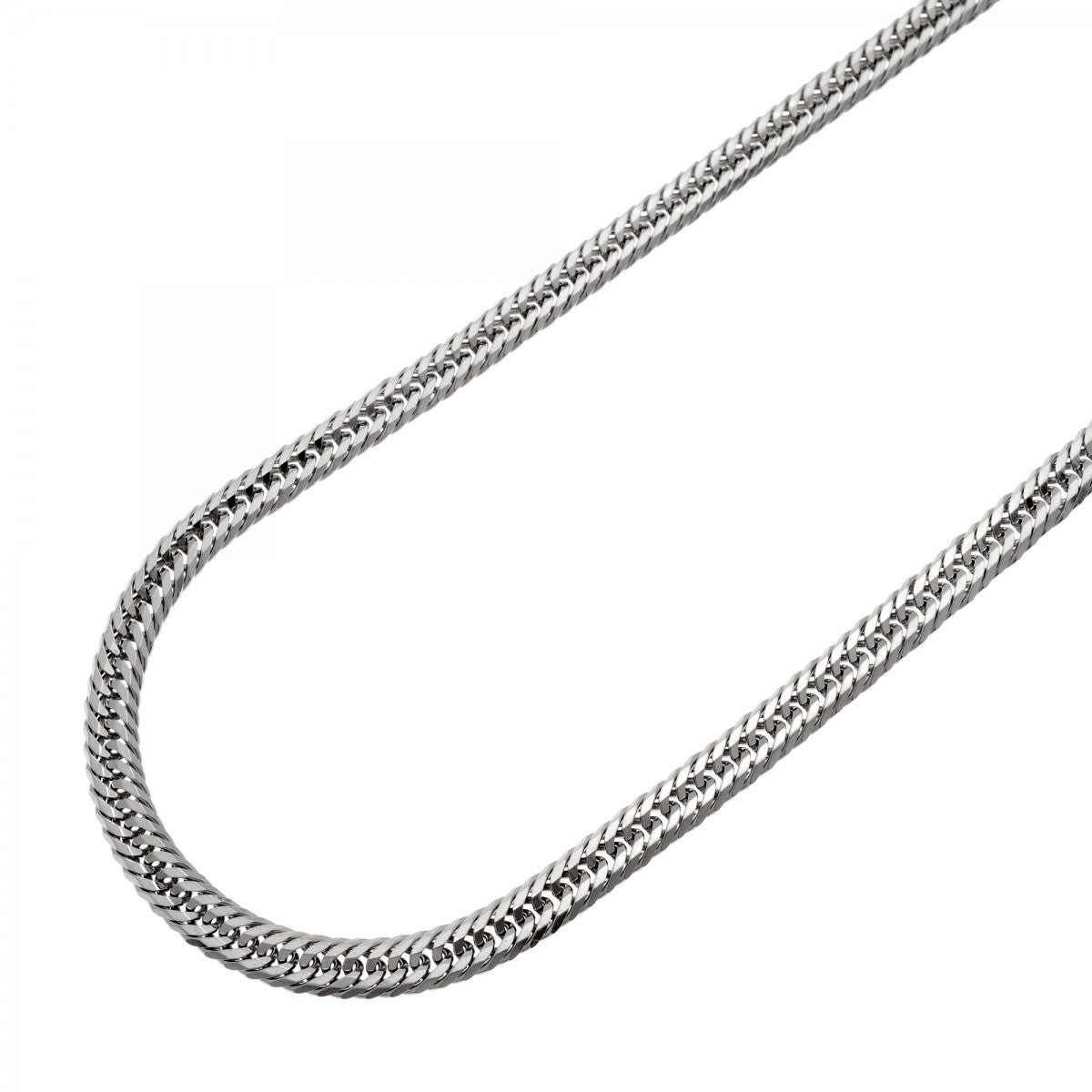 【6khd0015】喜平 ネックレス Pt850 プラチナ トリプル 12面 45.8cm 27.4g キヘイ【中古】メンズ レディース ユニセックス