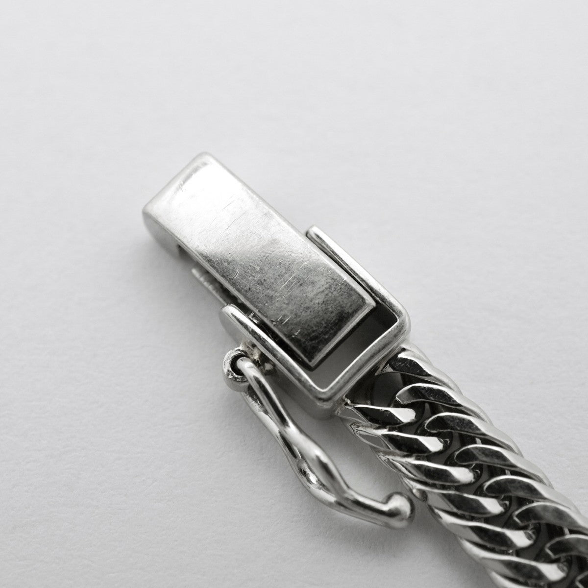【6khd0015】喜平 ネックレス Pt850 プラチナ トリプル 12面 45.8cm 27.4g キヘイ【中古】メンズ レディース ユニセックス