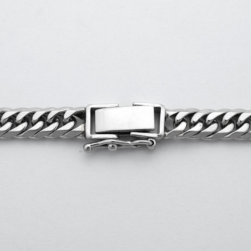 【6khd0018】喜平 ネックレス Pt850 プラチナ 6面 ダブル 50.4cm 50.2g キヘイ【中古】メンズ レディース ユニセックス