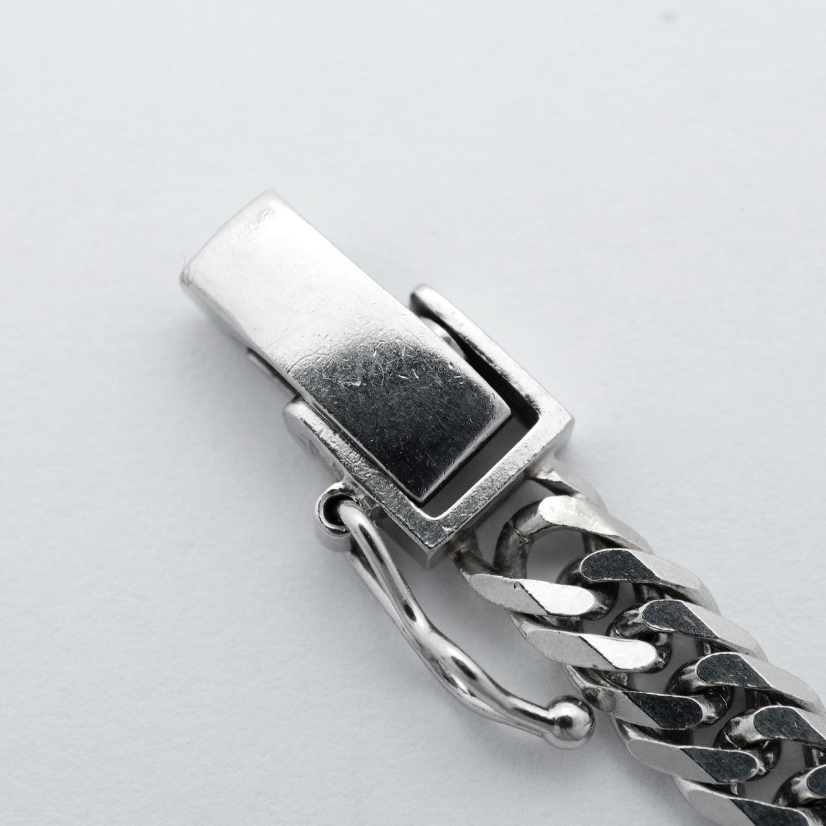 【6khd0019】喜平 ネックレス Pt850 プラチナ 6面 ダブル 50.9cm 30.4g キヘイ【中古】メンズ レディース ユニセックス