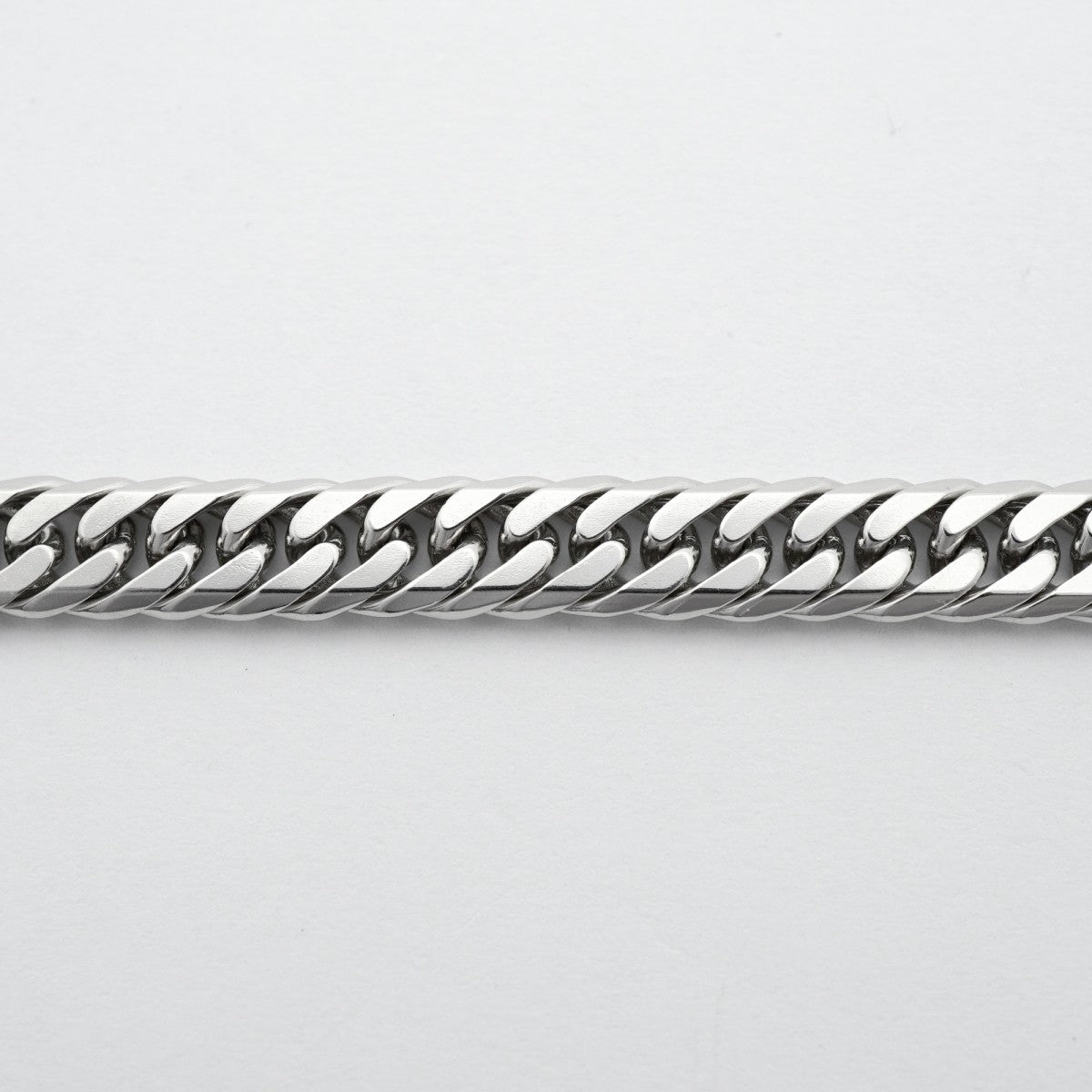 【6khd0021】喜平 ネックレス Pt850 プラチナ 6面 ダブル 50.6cm 49.9g キヘイ【中古】メンズ レディース ユニセックス