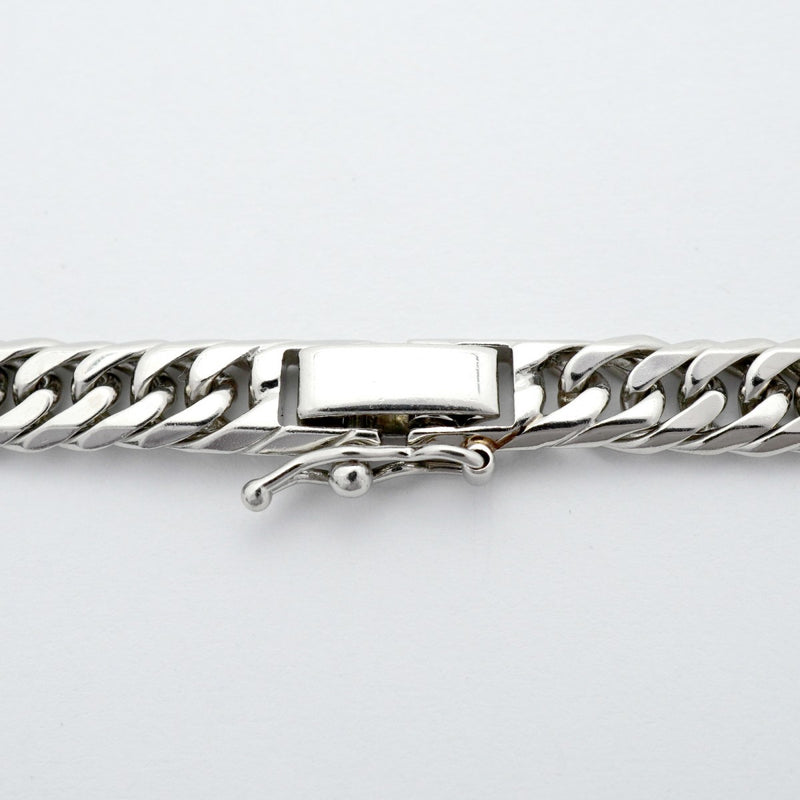 【6khd0021】喜平 ネックレス Pt850 プラチナ 6面 ダブル 50.6cm 49.9g キヘイ【中古】メンズ レディース ユニセックス