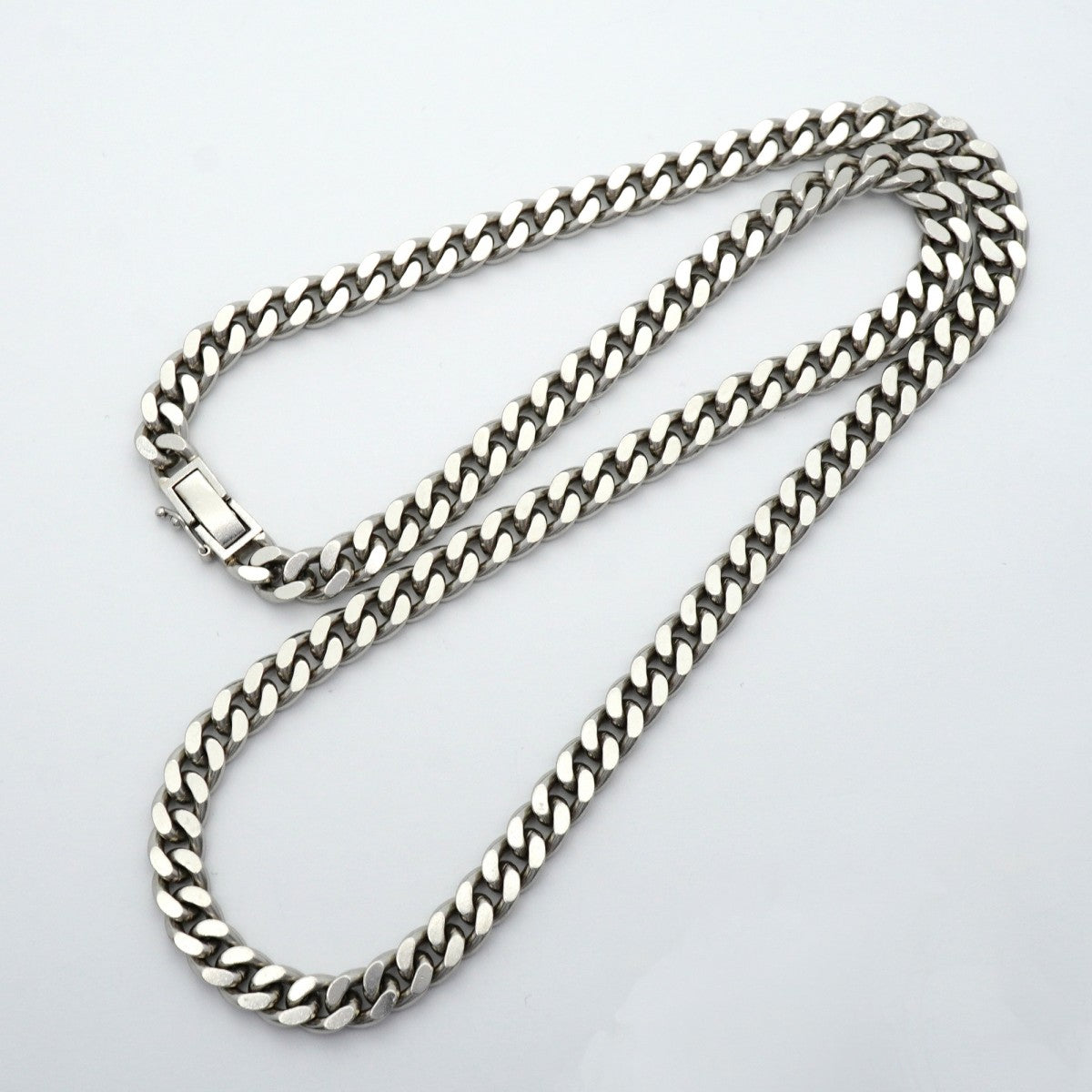 【6khd0022】喜平 ネックレス Pt850 プラチナ 2面 シングル 51.7cm 100.5g キヘイ【中古】メンズ レディース ユニセックス