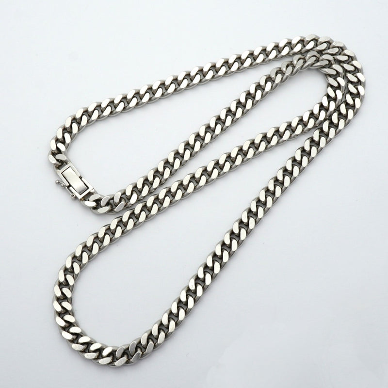 【6khd0022】喜平 ネックレス Pt850 プラチナ 2面 シングル 51.7cm 100.5g キヘイ【中古】メンズ レディース ユニセックス