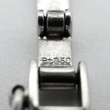 【6khd0024】喜平 ネックレス Pt850 プラチナ 6面 ダブル 41.2cm 20.3g キヘイ【中古】メンズ レディース ユニセックス