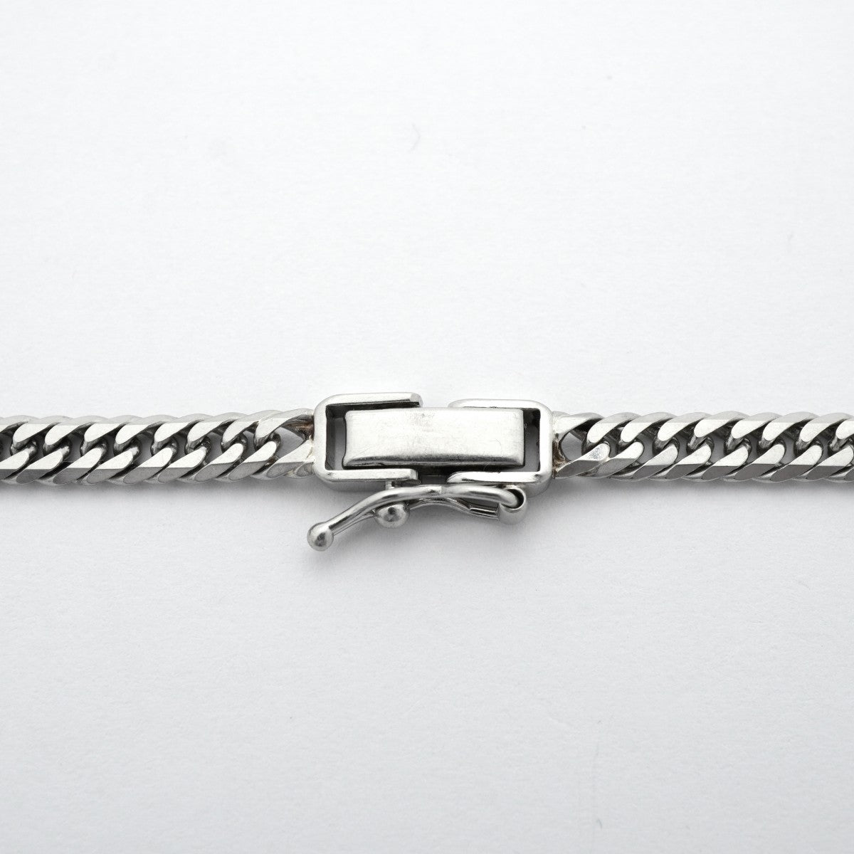 【6khd0024】喜平 ネックレス Pt850 プラチナ 6面 ダブル 41.2cm 20.3g キヘイ【中古】メンズ レディース ユニセックス