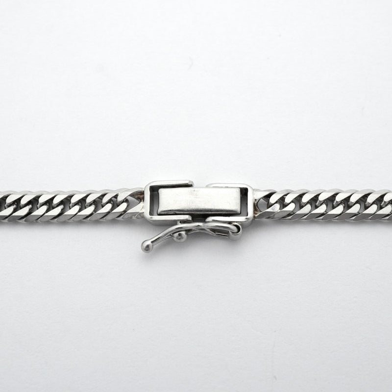 【6khd0024】喜平 ネックレス Pt850 プラチナ 6面 ダブル 41.2cm 20.3g キヘイ【中古】メンズ レディース ユニセックス