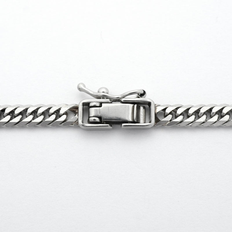 【6khd0024】喜平 ネックレス Pt850 プラチナ 6面 ダブル 41.2cm 20.3g キヘイ【中古】メンズ レディース ユニセックス