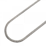 【6khd0025】喜平 ネックレス Pt850 プラチナ 6面 ダブル 50.1cm 20.4g キヘイ【中古】メンズ レディース ユニセックス